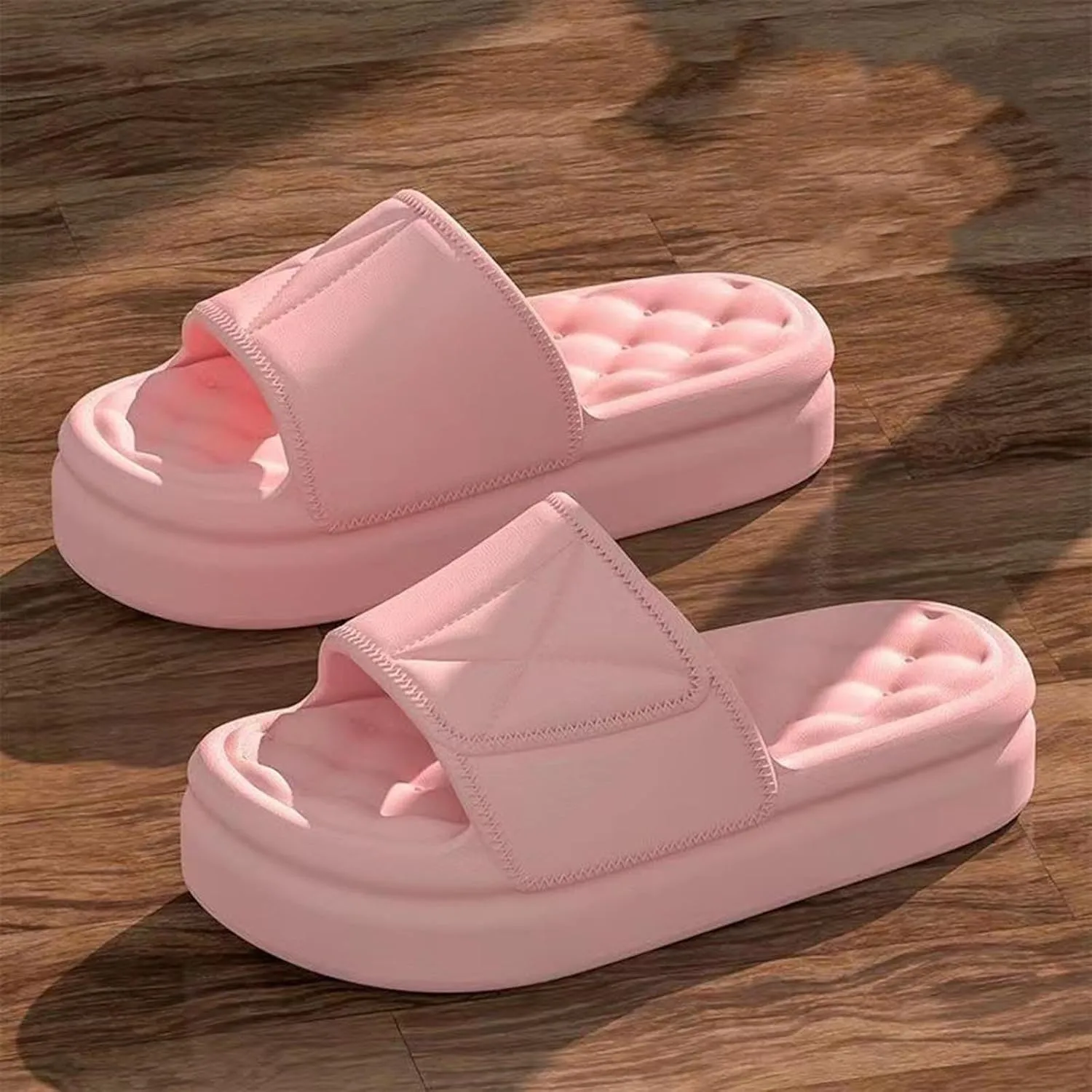 Slides for Men Slides for Women Mens Slippers Shower Shoes Women Spa Ultimate Comfort Drainage Hole Slippers