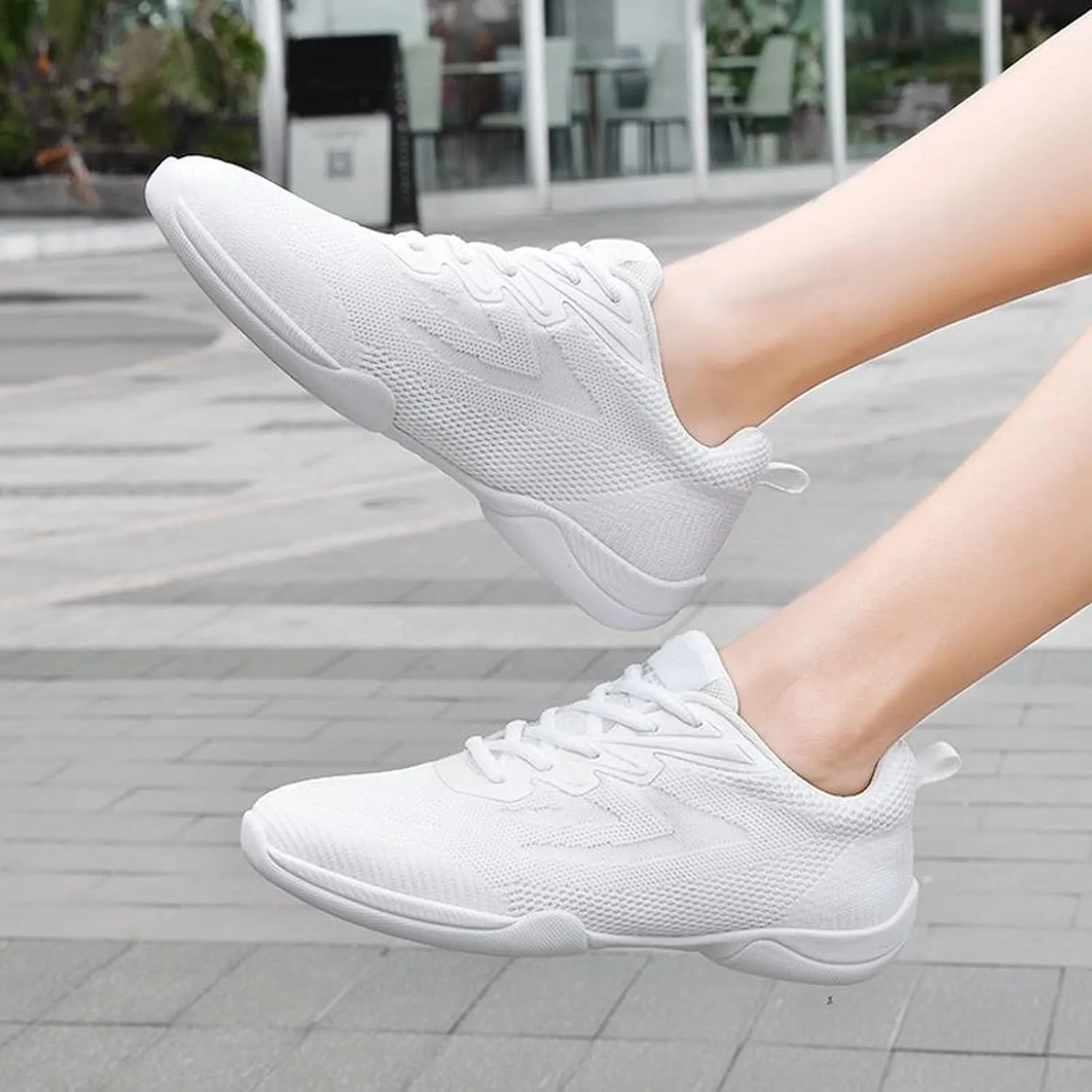 Sneakers for Women Walking Shoes Casual Lace Up Running Shoes for Women Workout Business Casual Shoes Chunky Sneakers Red Tennis Shoe Cross Trainer Shoe