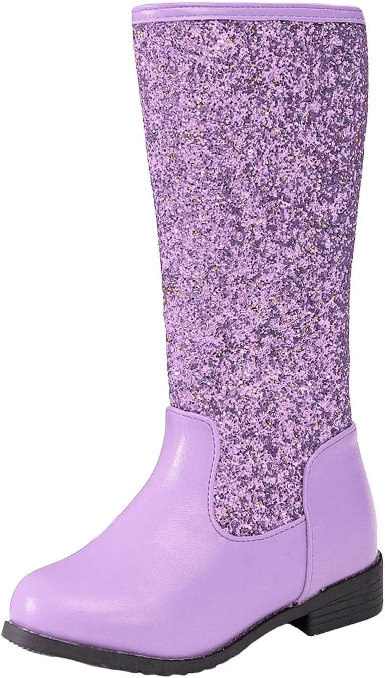 Toddler Girls Cowgirl Boots Western Glitter Cowboy Boot Ankle Boots Little Kids Big Kid Cute Party Birthmen Shoes