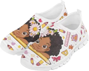 Toddler's Slip-On Low Top Sneakers Walking Casual Soft Hiking Shoes Breathable Lightweight Shoes Flat Shoes Holiday Cycling Shoes US Size 11-15