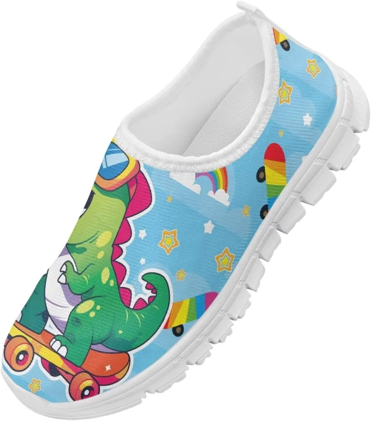Toddler's Slip-On Low Top Sneakers Walking Casual Soft Hiking Shoes Breathable Lightweight Shoes Flat Shoes Holiday Cycling Shoes US Size 11-15