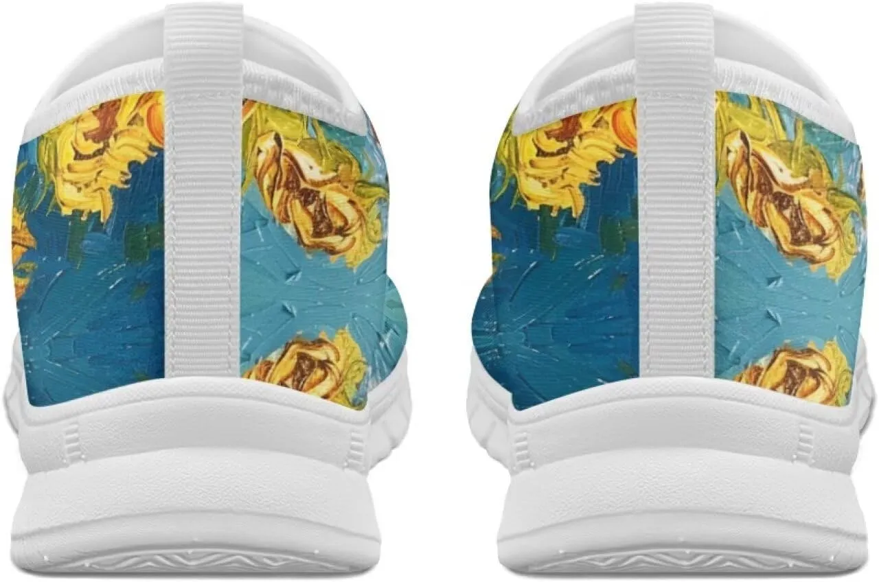 Walking Sneakers for Women Casual Slip On Shoes