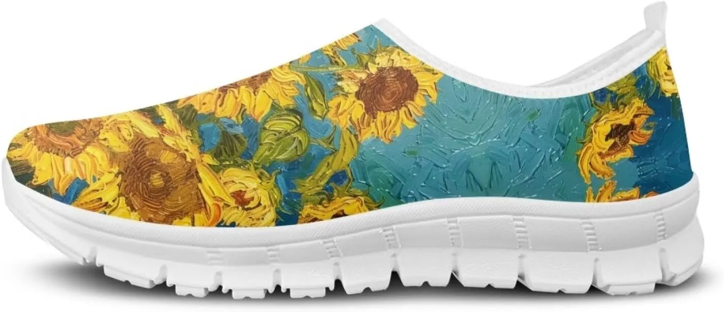 Walking Sneakers for Women Casual Slip On Shoes