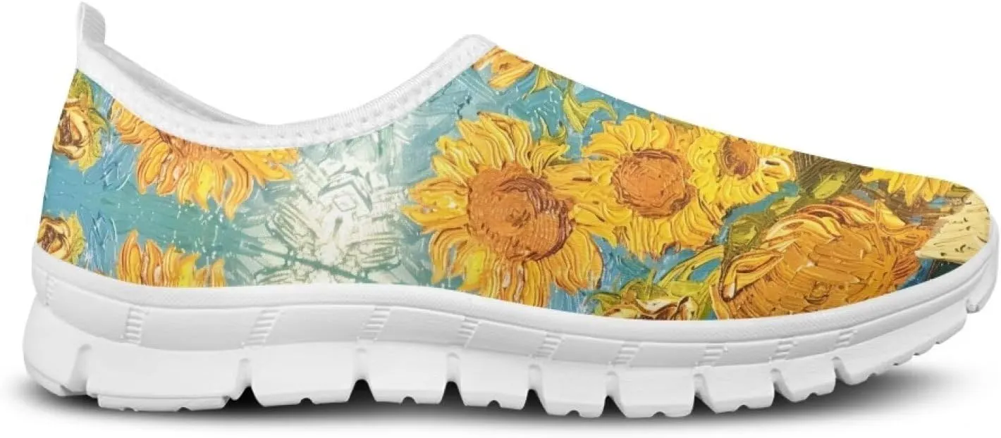 Walking Sneakers for Women Casual Slip On Shoes