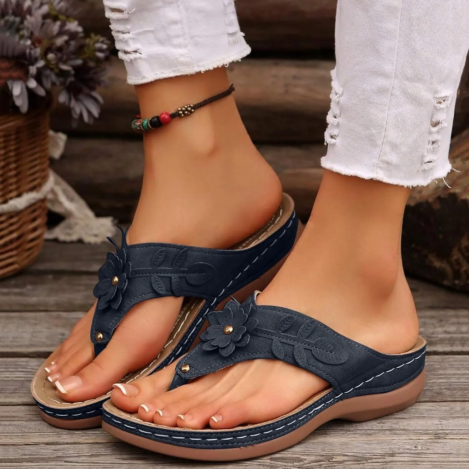 Wedge 2025 Heeled Sandals Cute Spring Open Toe Trendy Casual Comfort Summer Cover Heel Dressy Cutout Party Beach Shoes Leather Rhinestone Glitter Sparkly Dress Flip Flop Flat Slides