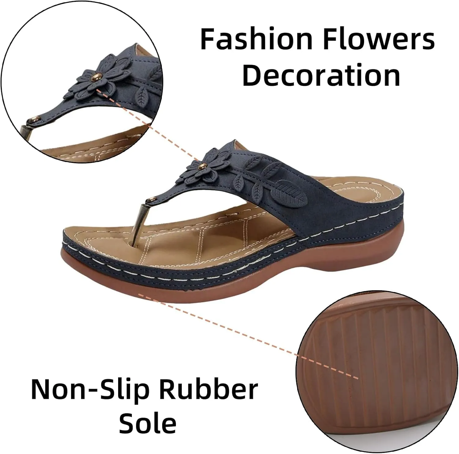 Wedge 2025 Heeled Sandals Cute Spring Open Toe Trendy Casual Comfort Summer Cover Heel Dressy Cutout Party Beach Shoes Leather Rhinestone Glitter Sparkly Dress Flip Flop Flat Slides