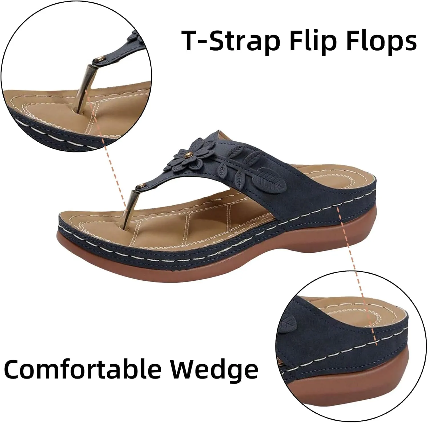 Wedge 2025 Heeled Sandals Cute Spring Open Toe Trendy Casual Comfort Summer Cover Heel Dressy Cutout Party Beach Shoes Leather Rhinestone Glitter Sparkly Dress Flip Flop Flat Slides