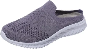 Woman Tennis Shoes Platform Slip On Sport Shoes Lightweight Breathable Mesh Sneakers Comfort Casual Walking Shoes