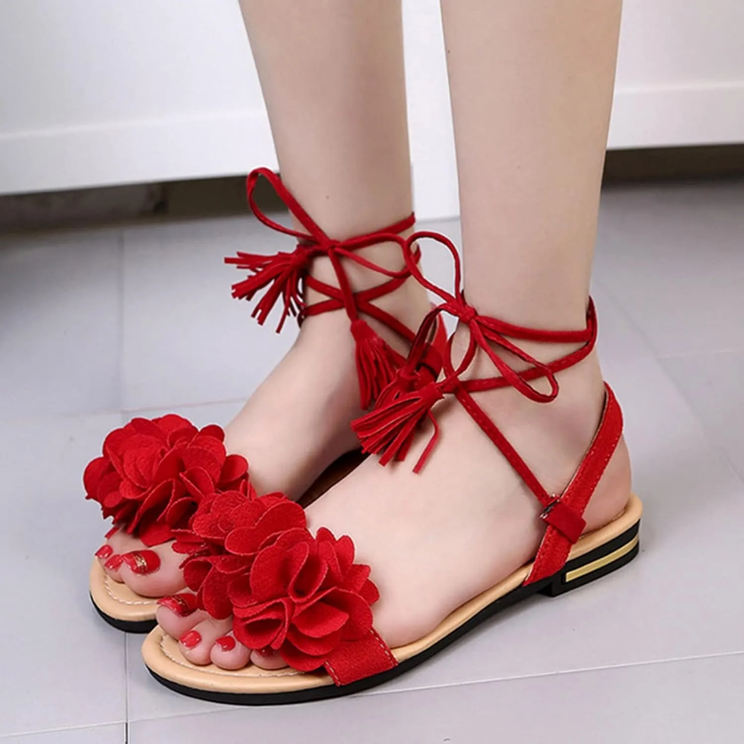 Womens Adjustable Buckle Sandals Arch Support Lightweight Cushion Slides Summer Beach Walking Shoes Orthopedic Comfort Casual Footwear Orthopedic Shoes for Women