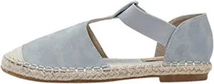 Women's Closed Toe Flat Sandals Espadrilles Slip On Buckle Strap Comfortable Espadrille Sandals Lightweight Breathable Fashionable Fisherman Platform Shoes Walking Sports Going Out Espadrilles Sandal