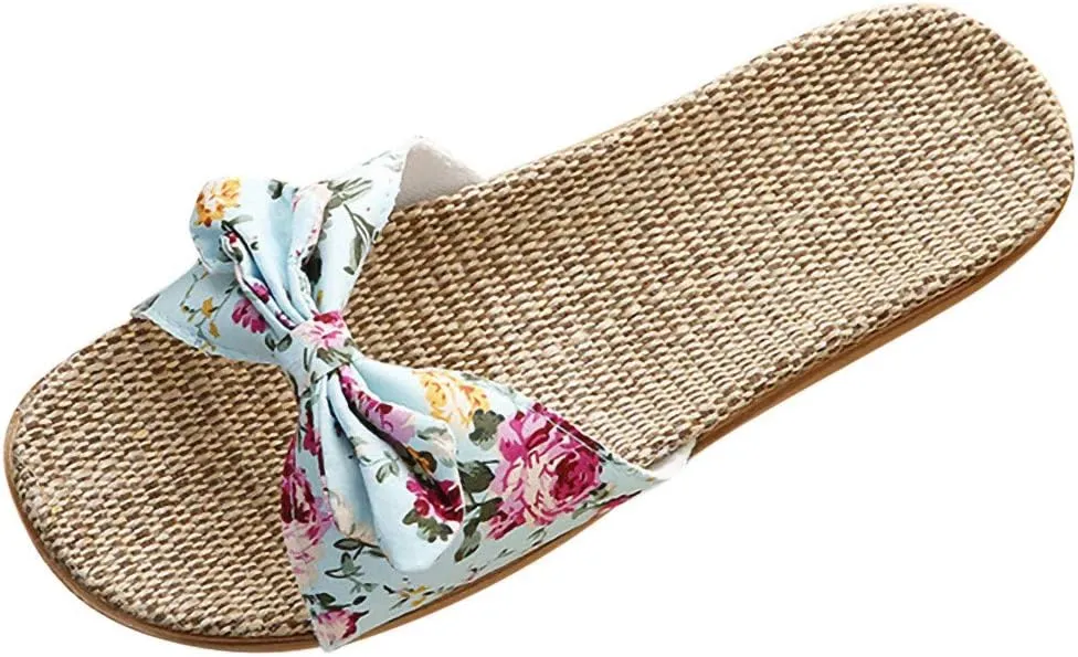 Womens Comfortable Sandals Flat Summer Slides Slip On Open Toe Dressy Beach Leather Adjustable Strap Memory Foam Arch Support