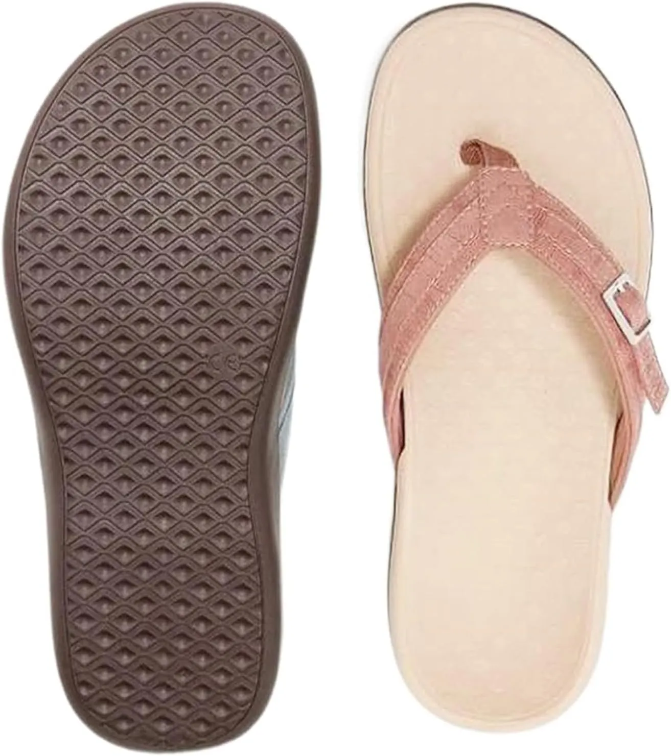 Womens Flip Flops Casual Flat Slippers Slip On Thong Sandals Ladies House Shoes Comfortable Summer Slides Open Toe Lightweight Breathable