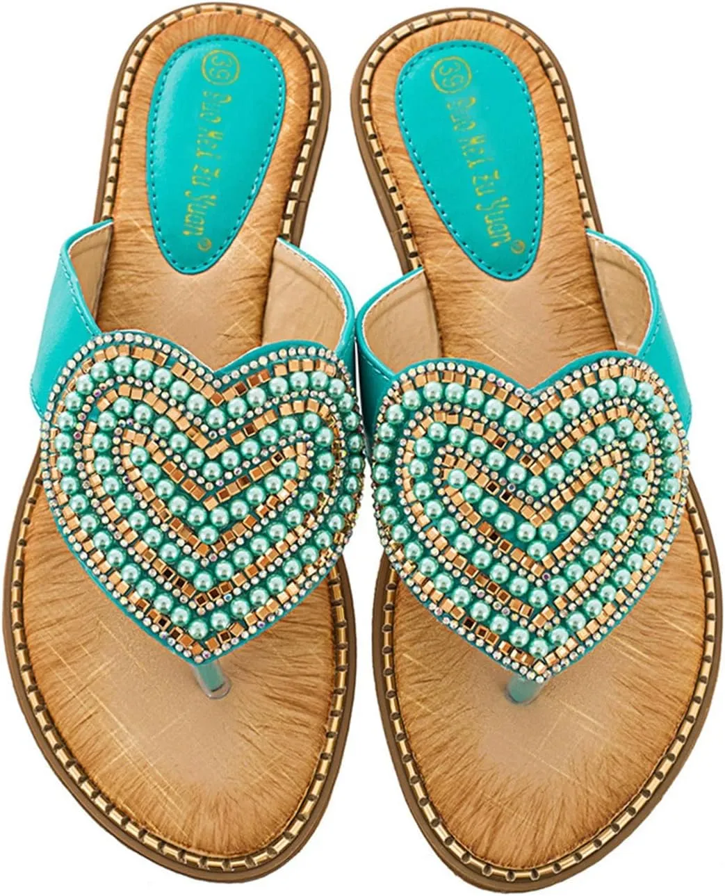Women's Orthopedic Sandals Sequins Clip Toe Wedge Beach Sandals Leisure Open Toe Flip Flops Anti-Slip Flats