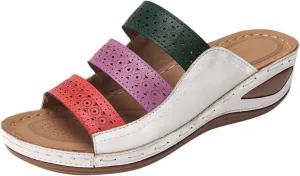 Womens Orthopedic Walking Sandals Orthopedic Women's Wide Width Sandals Woman Arch Support Sandals Orthopedic Dressy Sandals for Plantar Fasciitis for Women Orthopedic Walking Sandals for Wide Feet