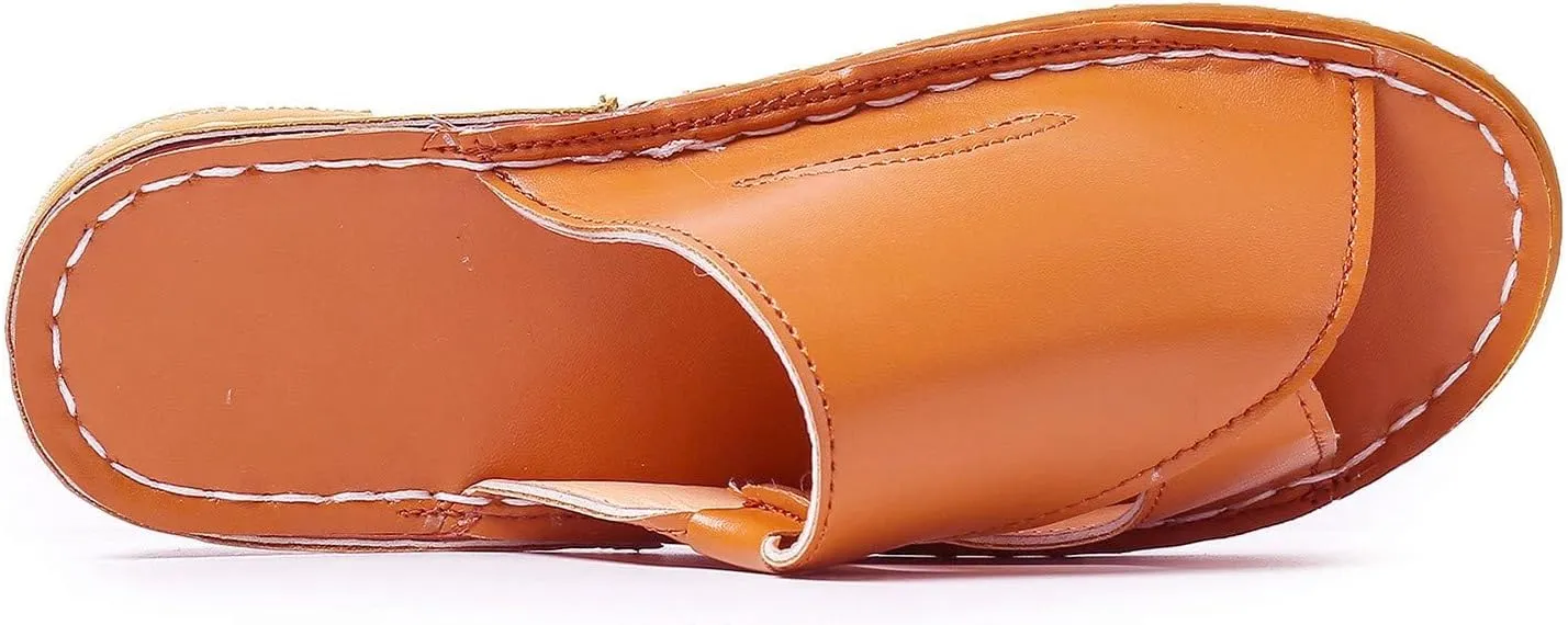 Womens Summer Slippers Faux Leather Open Toe Flats Casual Non Slip Shoes Beach Walking Slides Comfortable Wide Width Flats Outdoor Slippers Retro Style